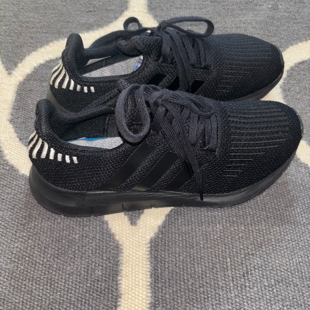 Kids Black Sneakers